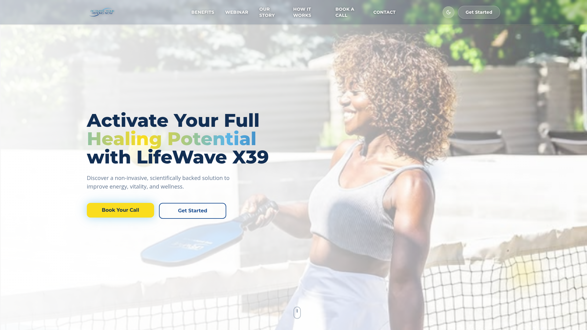 Activate Your Healing Now Website