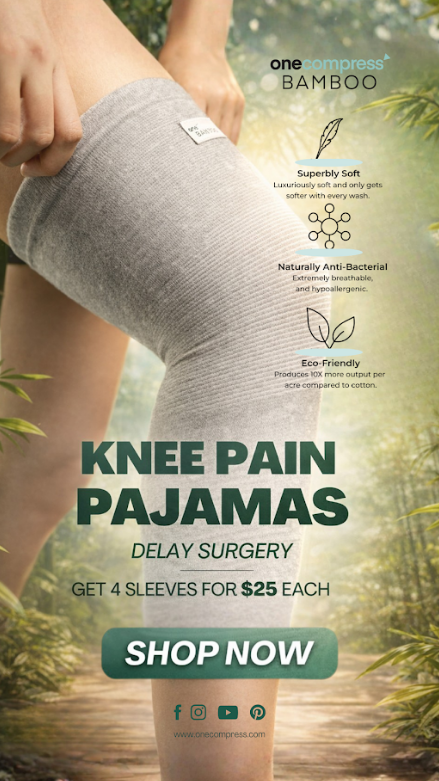 One Compress Bamboo — Knee Pain Pajamas 1