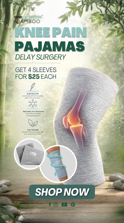 One Compress Bamboo — Knee Pain Pajamas 2